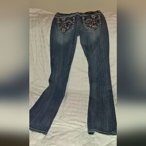 Silver Jeans Dark Blue Flare Leg